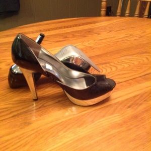 Black & Silver holiday shoes